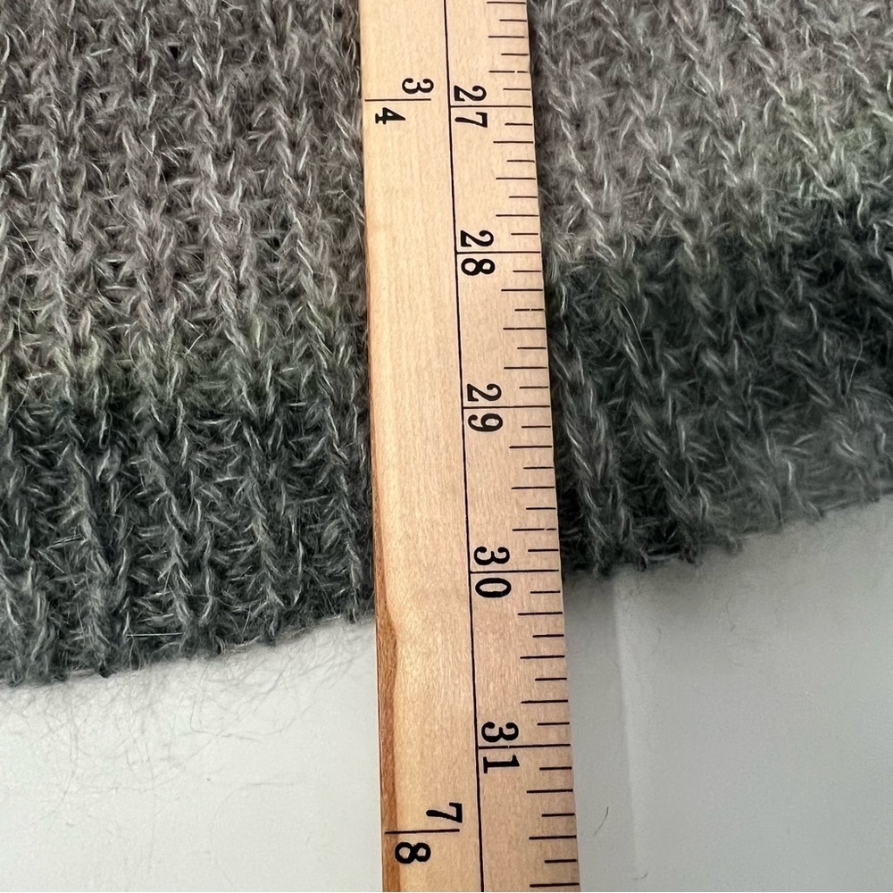 Fili Di Lana Italian Mohair Wool Blend Open Cardigan Duster Sweater Small - Picture 6 of 11